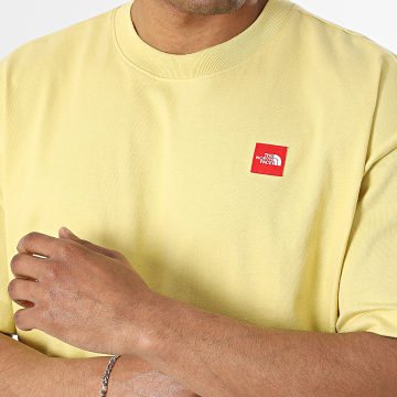 The North Face - Tee Shirt Oversize Large TNF Red Box A8EG5 Jaune