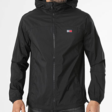 Tommy Jeans - Coupe-Vent Capuche Zippé Outdoor 3112 Noir