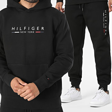 Tommy Hilfiger - Ensemble De Survêtement New York 9730 Noir