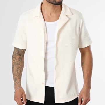 Frilivin - Camisa Manga Corta 254 Beige Claro