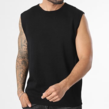 Frilivin - Camiseta sin mangas 801 Negro