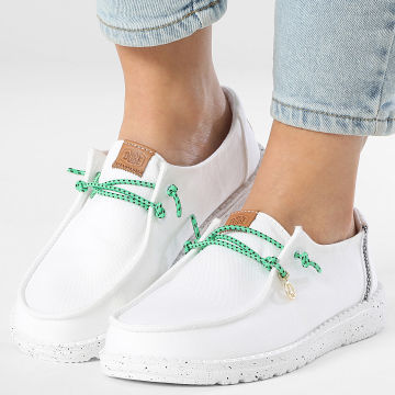 Hey Dude - Mocassins Femme Wendy Getaway Lace White