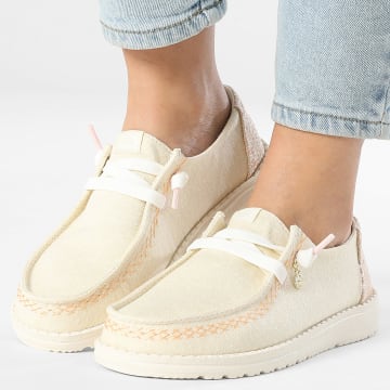 Hey Dude - Mocassins Femme Wendy Breaksurf Jersey Bone White Multi