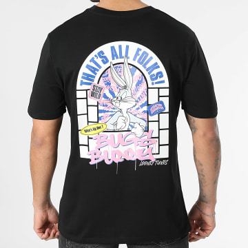Looney Tunes - Tee Shirt Oversize Bugs Window Noir