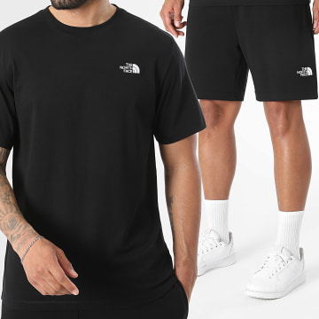 The North Face - Co-ord Set T-Shirt En Casual Short Evo A8CZ2 A8GQB Zwart