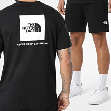 The North Face - Conjunto Camiseta Y Pantalón Corto De Chándal Simple Dome Evo A8B6K A8GQB Negro