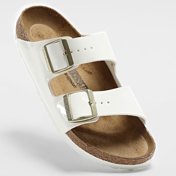 BIRKENSTOCK - Sandalen Damen Arizona BS Weiß Gold