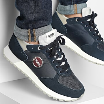 Colmar - Sneaker Travis Authentic 002 Navy Grigio Grigio Caldo