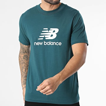 New Balance - T-Shirt MT41502 Verde Garrafa
