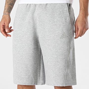 Adidas Sportswear - Short Jogging Spacer KE0715 Gris Chiné