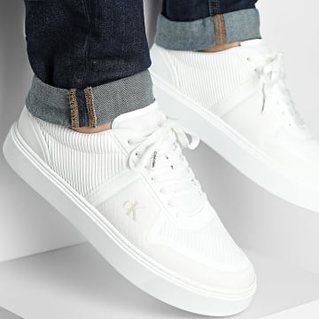 Calvin Klein - Baskets Classic Cups Laceup 2130 Triple Bright White