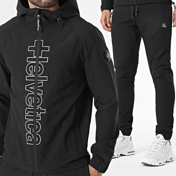 Helvetica - Ensemble De Survêtement Bahia Havane Noir