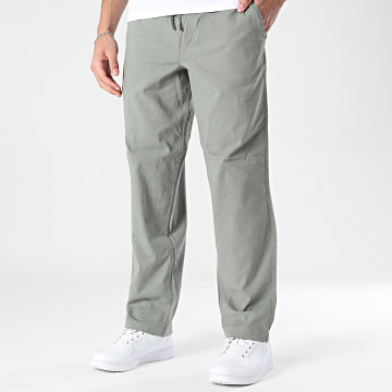 Jack And Jones - Pantalone Estivo Loose Fit Karl Breeze Verde Kaki