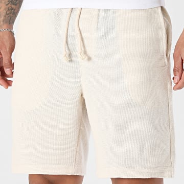 Only And Sons - Short Joggin Texturé Trev Life Beige Clair