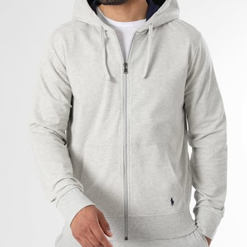 Polo Ralph Lauren - Felpa Con Cappuccio Original Player Grigio Mélange