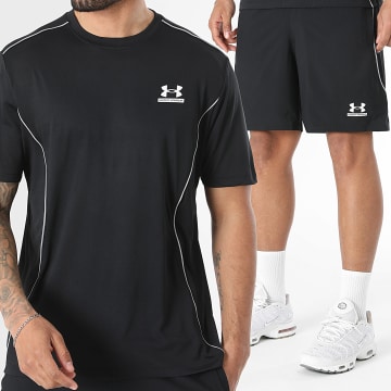 Under Armour - Conjunto Camiseta Y Pantalón Corto de chándal Tech Sport 6009830 6014639 Negro