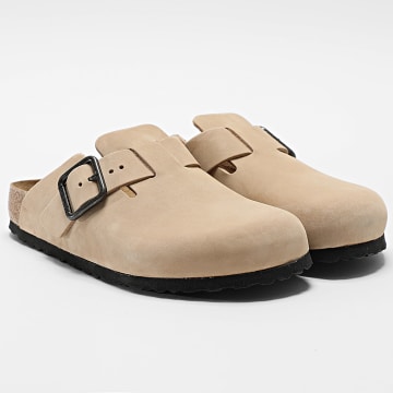 BIRKENSTOCK - Boston Wire Buckle Sandals Sandcastle