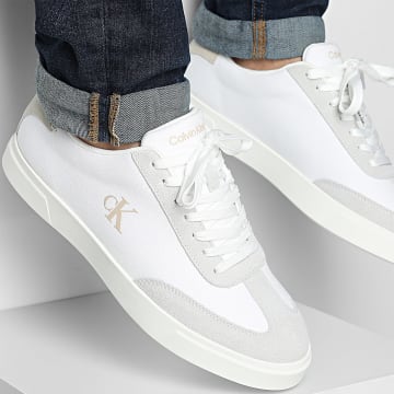Calvin Klein - Baskets Low Prof Cupsole 2236 Bright White Oatmeal