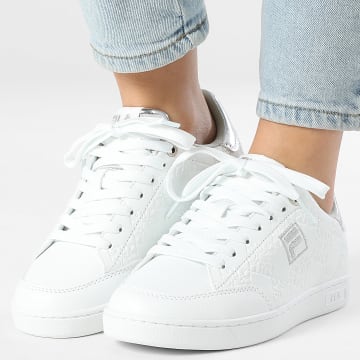 Classic Series - Baskets Femme Courtbay FFW0613 White Silver