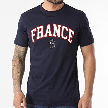 FFF - Tee Shirt France FFF F25098C Bleu Marine