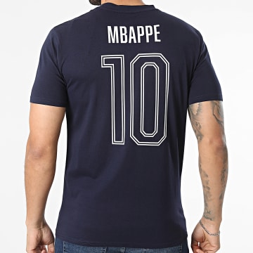 FFF - Tee Shirt Player MBAPPE N10 F25101C Bleu Marine
