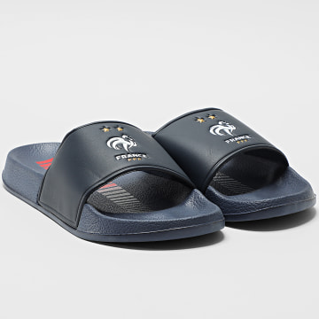 FFF - Claquettes FFF France F25118 Bleu Marine