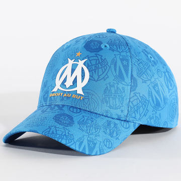 OM - Cappellino All Over M25109 Blu