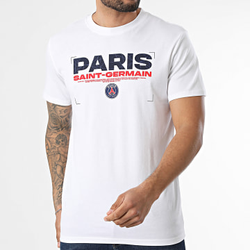 PSG - Tee Shirt Paris Saint-Germain P25280C Blanc