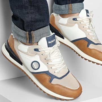 Redskins - Sneakers Oyati AO491 Ecru Beige Camel