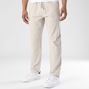 Teddy Smith - Calça Chino Linen 10117224D Bege