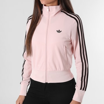 Adidas Originals - Jass Met Rits En Strepen Dames FB Classic TT KC6573 Roze Bruin