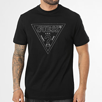 Guess - T-Shirt M6GI15-K3008 Schwarz