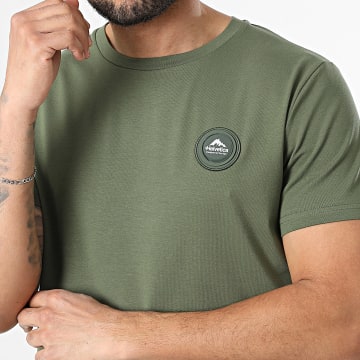 Helvetica - Tee Shirt Ajaccio 12 Vert Kaki