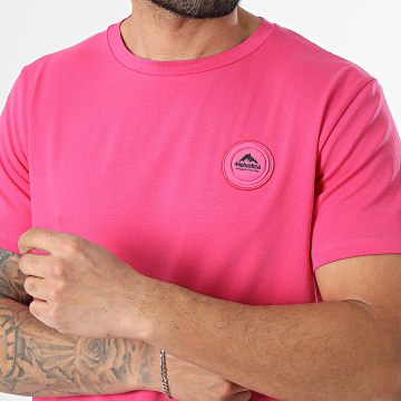 Helvetica - Tee Shirt Ajaccio 12 Rose Fuchsia