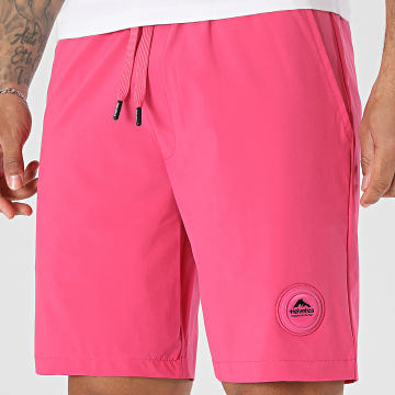 Helvetica - Pantalón Corto de chándal Capri 19 Rosa
