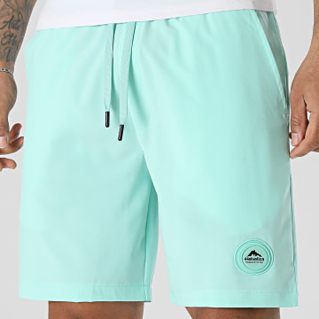 Helvetica - Short Jogging Capri 19 Turquoise