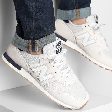 New Balance - Sapatilhas 373 Bege Navy
