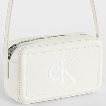Calvin Klein - Sac A Main Femme Bold Camera F3220G Blanc
