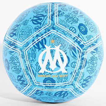 OM - Pallone da calcio M25133 Azzurro Chiaro