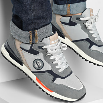 Redskins - Sneakers Oyati Jean Grijs