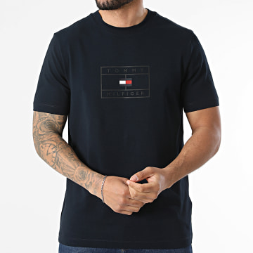 Tommy Hilfiger - Tee Shirt Graphic 9819 Bleu Marine