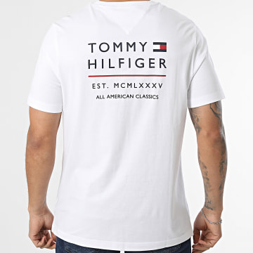 Tommy Hilfiger - Tee Shirt Brand Love Embroidery Stack 2370 Blanc