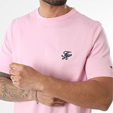 Tommy Hilfiger - Tee Shirt Script Monogram 3066 Rose