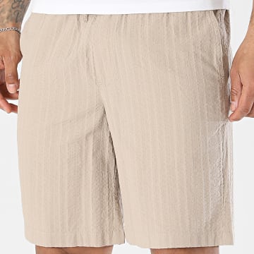 Jack And Jones - Pantalón Corto de chándal Texturizado Jaiden Tyson Beige