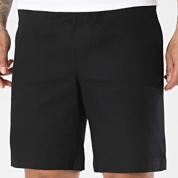 JJ Rebel - Short Jogging Texturé Korso Noir