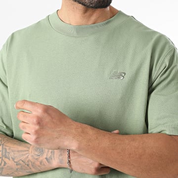 New Balance - T-Shirt Relaxed Fit Athletics Cotton MT41533 Verde