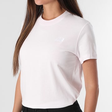 New Balance - T-Shirt Oversize Donna WT41509 Rosa Chiaro