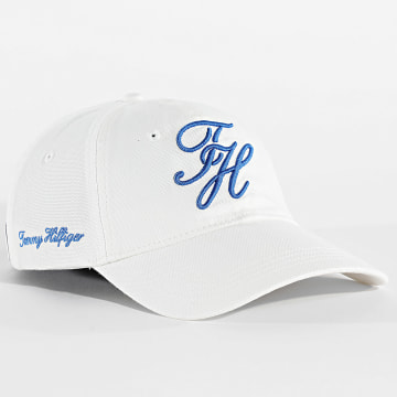 Tommy Hilfiger - Casquette Script Soft 6 Panel 4120 Blanc