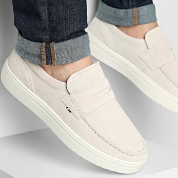 Tommy Hilfiger - Mocasines Modern Light Hybrid Suede Loafer 5786 Classic Beige