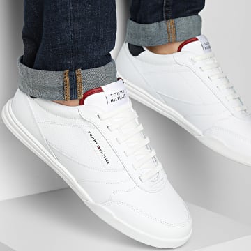 Tommy Hilfiger - Baskets Lopro Leather 5827 White